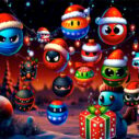 Christmas Rush : Red and Friend Balls 9 christmas rush red and friend balls 2