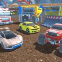 Mad Cars Racing and Crash 4 mad cars racing and crash