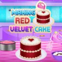 Making Red Velvet Cake 10 making red velvet cake